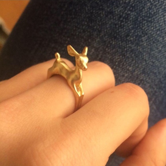 🆕 Bambi Baby Deer Adjustable Ring - Picture 2 of 5